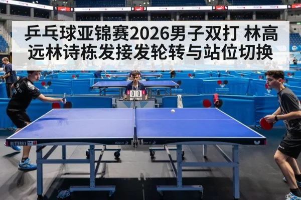 table tennis doubles match
